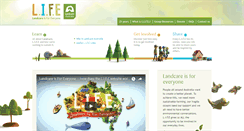 Desktop Screenshot of landcarelife.com
